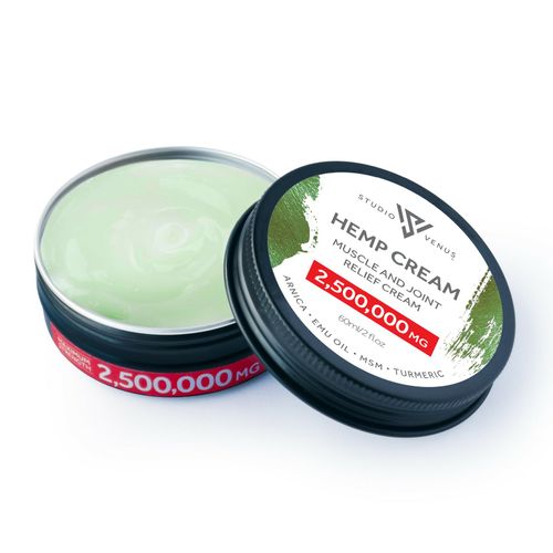 MAX STRENGTH Hemp Arnica Cream 2,500,000mg Joint Muscular Pain Relief 60g — image 2