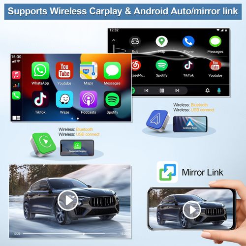 For Ford Ranger 2011-2015 CarPlay Android 15 Head Unit Car Stereo Radio + Camera — image 15