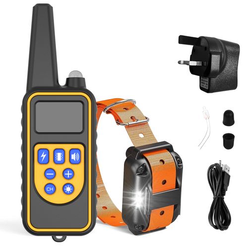 800M Electric Pet Dog Training E-Collar Anti-Bark Obedience Remote Control LCD — image 11