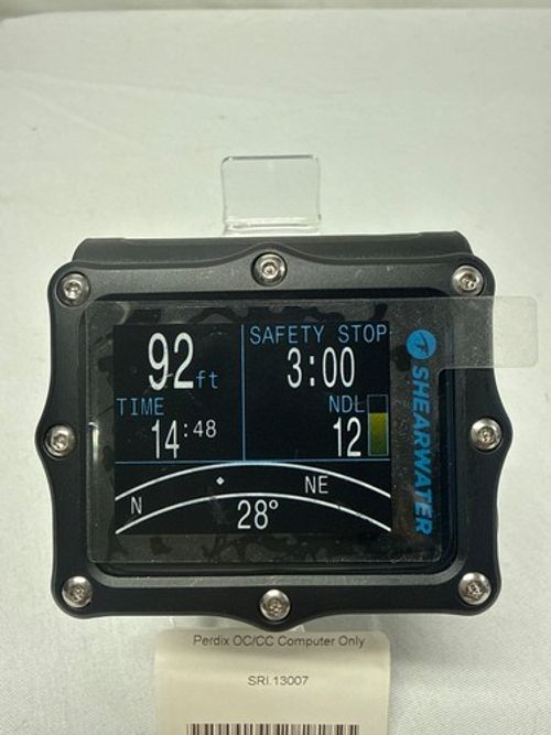 Shearwater Perdix  Dive Computer, Model 13007  0519