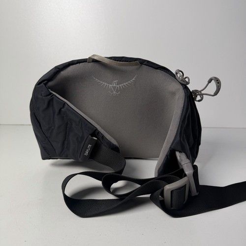 Osprey Daylite Waist Pack Black Fanny Pack Belt Bag Outdoor Hiking Camping