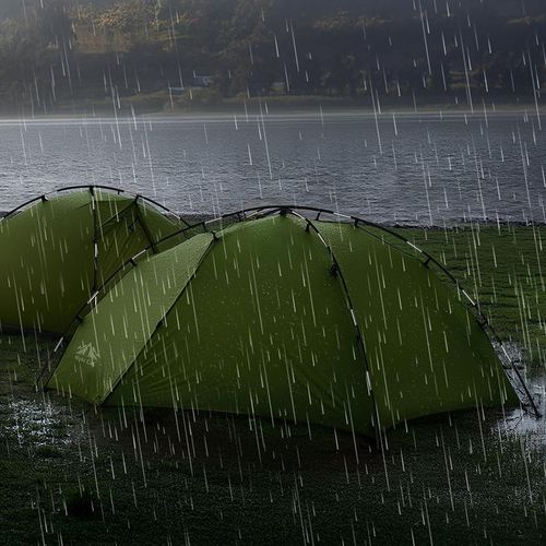 Backpacking Tent 2 Man Waterproof Lightweight Easy Setup Camping Shelter — image 4
