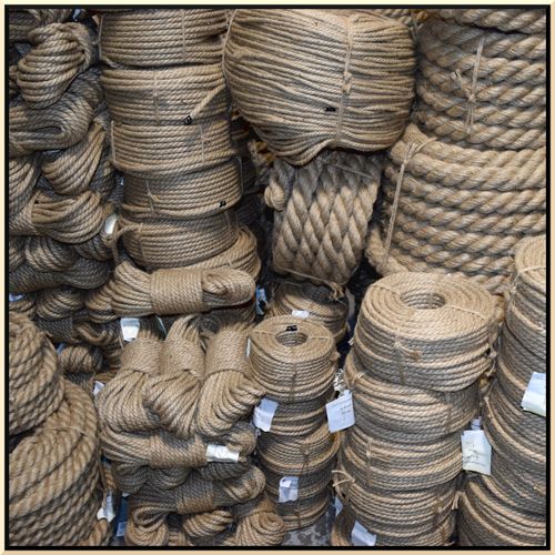 100% Natural Jute Hessian Rope Cord Braided Twisted Boating Sash Garden Decking — image 2
