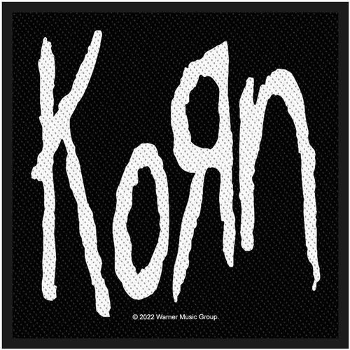 Korn Standard Logo Woven Sew On Patch Officially  Licensed Patch — image 2