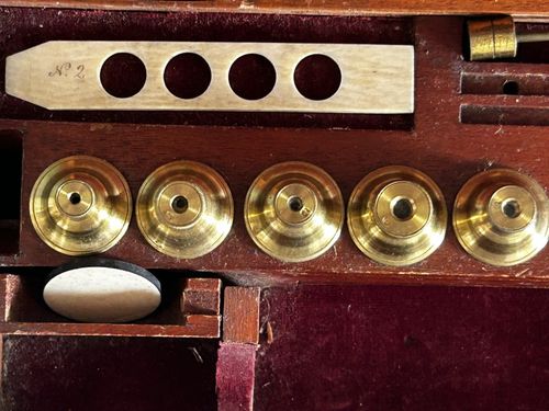 Very Fine Cased Martin Type Drum Microscope Outfit. Circa 1840. — image 6