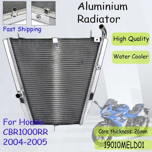Aluminium Radiator For Honda 2004-05 CBR 1000RR CBR 1000 RR Fireblade 2004-2005
