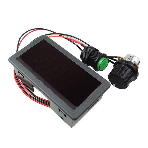 DC 6V 12V 24V Max 8A Motor PWM Speed Controller With Digital Display & Switch // — image 3