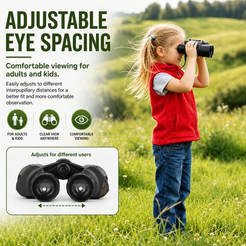 20x50 Military Binoculars Powerful Long Range BAK4 HD Telescope Hunting — image 6