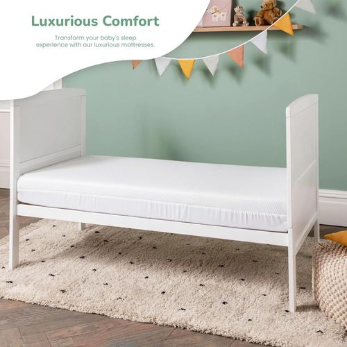 ECO Cool Touch Technology Baby Toddler Cot Bed Mattress + Cool Touch Cot Pillow — image 9