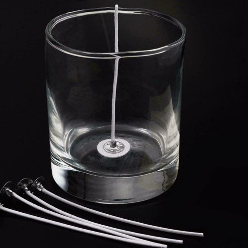 HIGH QUALITY PRE WAXED CANDLE WICKS WITH SUSTAINERS LONG TABBED 150mm CRAFT — image 5