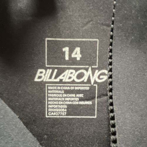 Billabong Shortie Wetsuit Black/Blue Style S42B08 — image 3