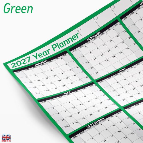 2027 Wall Calendar Year Planner Chart 12 Months Calender ✔WIDEST RANGE ON EBAY — image 10