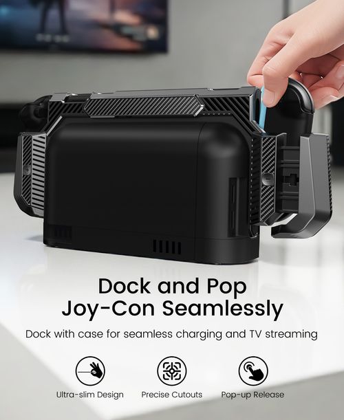 Switch 2 Grip Case Ergonomic Grip Dockable Split Grip Case Switch 2 Accessories — image 9