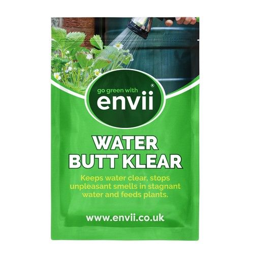 Envii Water Butt Klear Treatment & Cleaner Remove Smells Clears Water Plant Feed