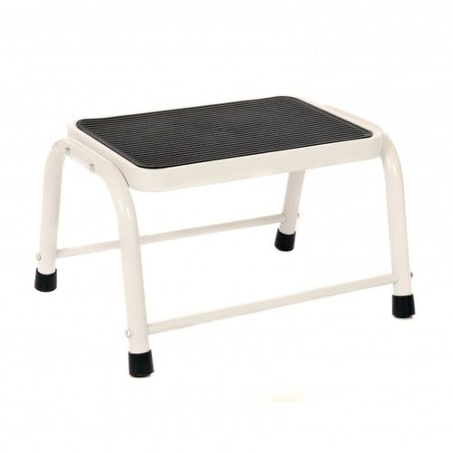NEW! Single Caravan Step Stool Steel Non Slip Rubber Tread Safety