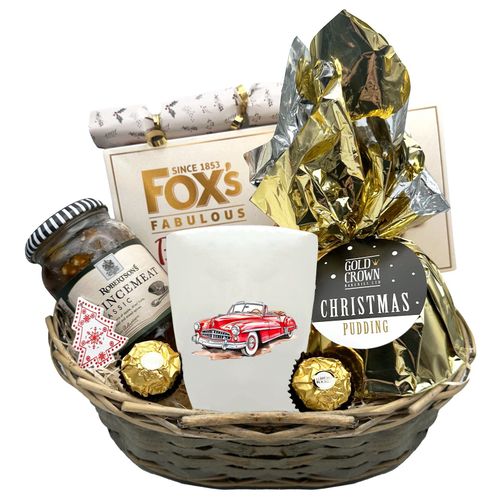 Mens Festive Food Car Lover Gift Hamper Brother Father Husband Son Christmas Set — image 1