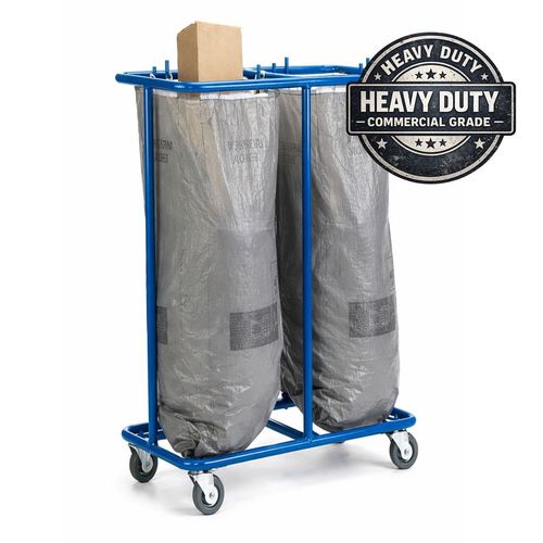 Galaxy Mail / Post / Double Sack Bag Sorting Holder Postbag Trolley - Royal Mail — image 1
