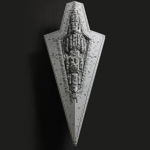 Executor class Star Dreadnoughts Ship Toys 7284 Pieces Building Set MOC Build — image 4