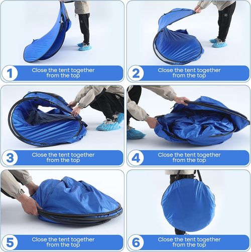 Sun Shelter Beach Tent Automatic Easy Set Up Easy Setup for Camping Hiking NEW — image 12
