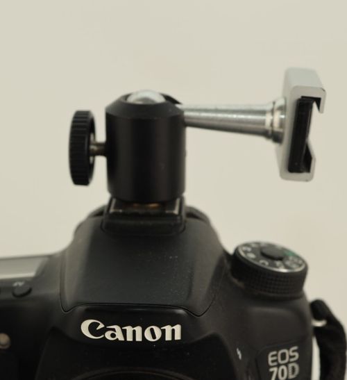 ROWI Hotshoe Flash Bracket Ball Head Cold Shoe Mount Adjustable Offset — image 12