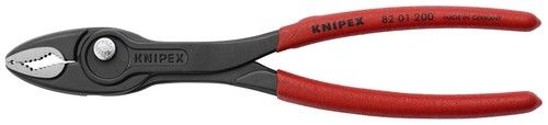 Knipex 82 01 200 TwinGrip Slip Joint Pliers With Non-slip Plastic Coating 200mm