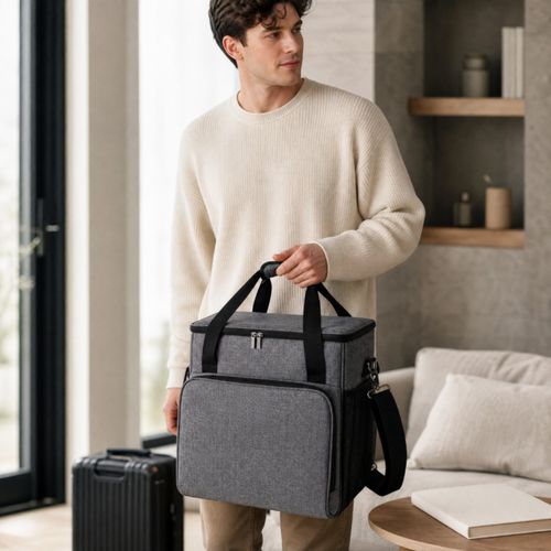 Polyester Coffee Machine Storage Bag Long-Lasting Carrying Case Adjustable — image 5