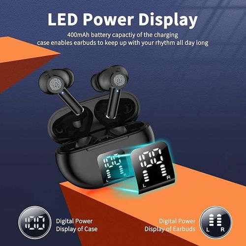 Wireless Earbuds, Bluetooth 5.3 Wireless Headphones in Ear, Touch Control, IP7 — image 2
