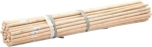 25 Wooden Broom Handles – 120cm x 2.35cm Replacement Mop Brush & Shovel Handle S