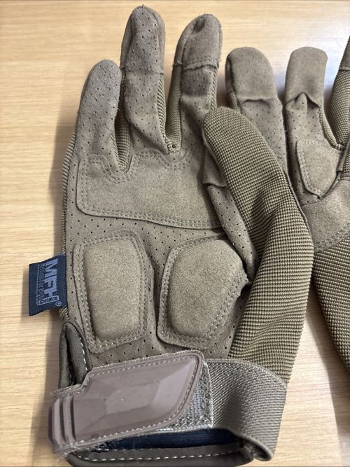 MFH Defence Tactical Action Gloves Size Medium Reinforced Knuckles — image 5