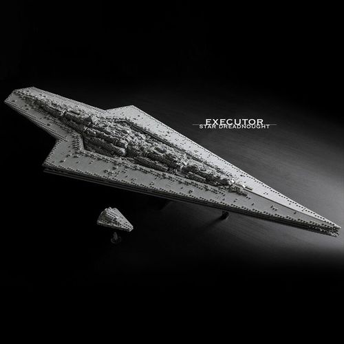 Executor class Star Dreadnoughts Ship Toys 7284 Pieces Building Set MOC Build — image 5