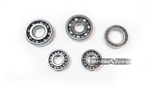 Kawasaki KX 125 1988 1989 1990 1991 1992 1993 Transmission Gearbox Bearing Kit