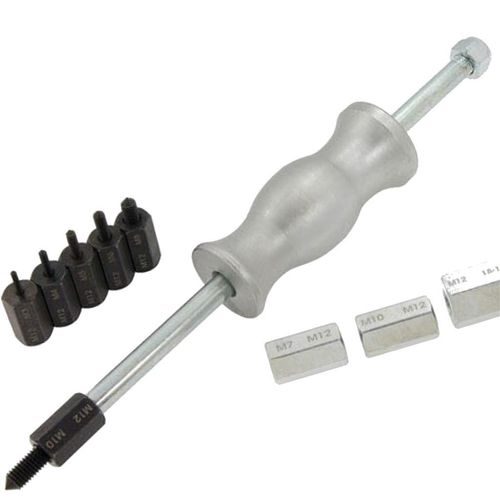 Neilsen 10pc Sliding Slide Hammer Puller Extractor Adaptors M12 Thread Set 290mm — image 4