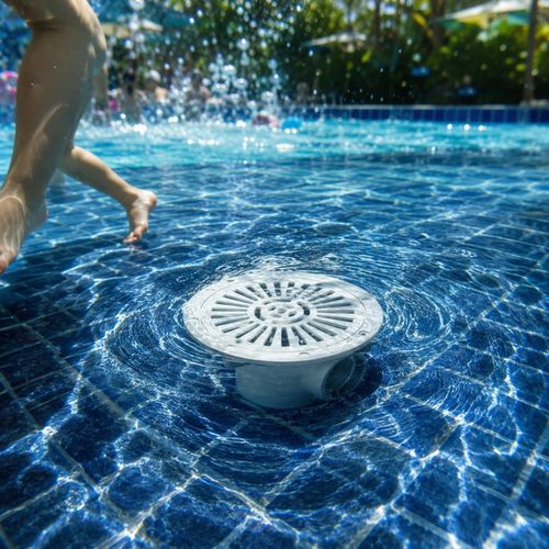 Plastic Pool Drain Fitting Good Sealing Swimming Pool Drain Replacement Part — image 7