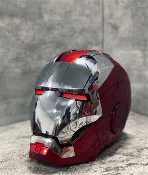 Autoking Iron Man Helmet MK5 1/1 Voice-controlled Mask Transform Cosplay Prop — image 2
