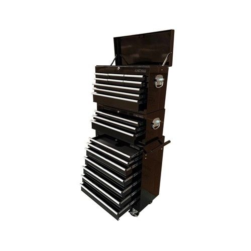 TOOL BOX ROLLER CABINET STEEL CHEST 19 DRAWERS BLACK - US PRO TOOLS — image 10