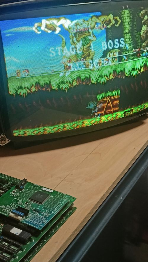 CAPCOM Three Wonders Arcade Game PCB B/C Set (Street Fighter II Conversion) — image 8