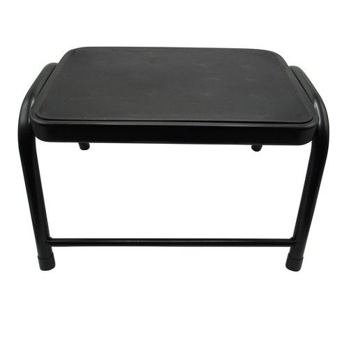 Hot Tub Spa Steps 1 Tier (Non Slip Black Entry Hot Tub Stairs Outdoor Swim)