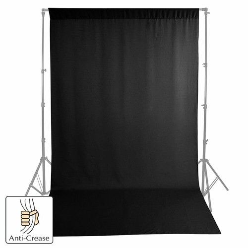 Crease Resistant Fabric Photography Background Backdrop Hemmed Edges Loop 3mx6m
