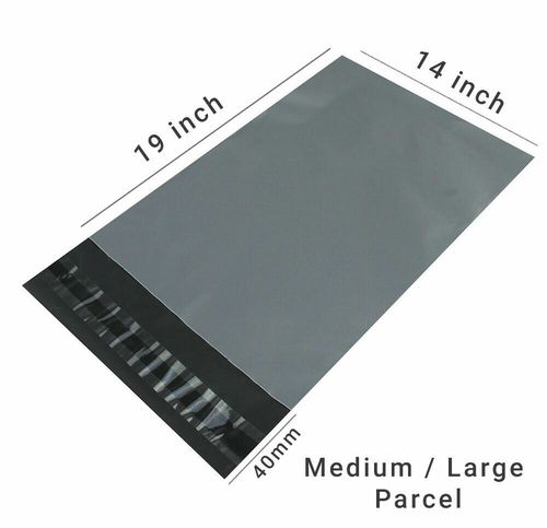 GREY Postal Post Packaging Bags Plastic Parcel Mailing Packing Postage Self Seal — image 1