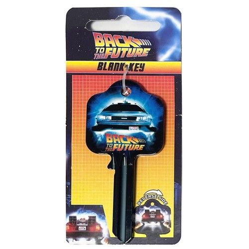 Back To The Future Door Key BLANK Official Merchandise - NEW UK