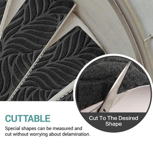 15Pcs Stair Pads Set Carpet Stair Treads Non Slip Adhesive Step Mats Home Decor — image 5