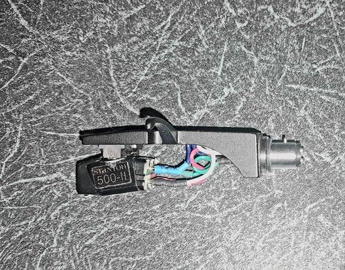 Stanton 500 MkII Cartridge, Headshell And Stylus DJ turntable head Play Tested.