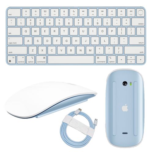 Genuine Apple Magic Keyboard with Touch ID A2449 & Magic Mouse A1657 UK Layout — image 1