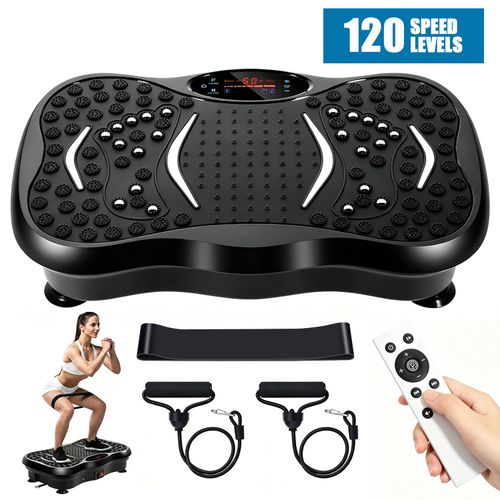 Power Vibration Plate Exercise Body Shaker Massager Vibrating Machine Platform — image 22
