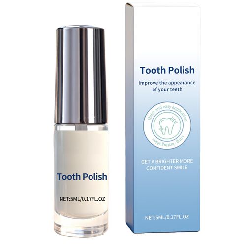 Tooth Polish Gentle Stain Remove Toothpaste 5ml White Tooth Polish — image 2