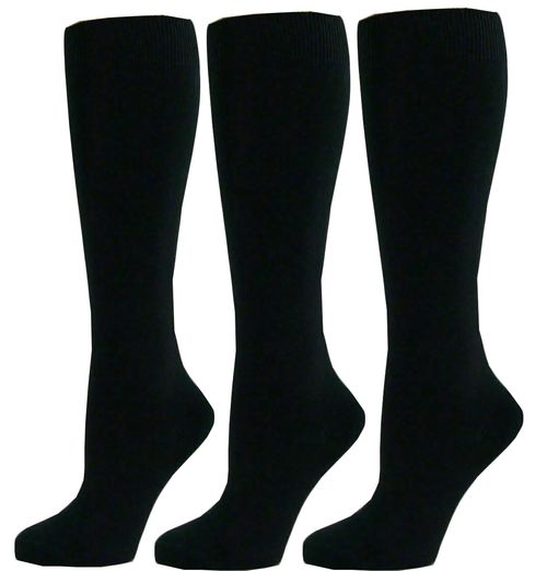 12 Pairs kids Girls Knee High School Socks  School Uniform back to school socks — image 1