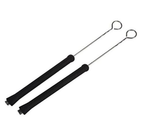 1 pair Drum Wire Brushes Pair  Retractable Steel Jazz Rock Drum Brushes Sticks ✅ — image 5