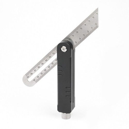 Adjustable Angle Ruler Precision Angle Measuring Ruler Accurate for Joinery