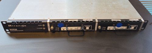 Grass Valley Miranda NVISION NV920 Dual Router Control System Controller NV9000