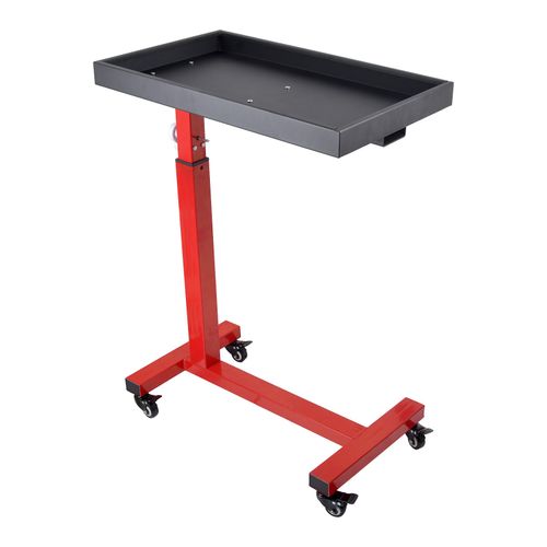 Adjustable Work Table with Wheels Mechanic Rolling Tool Tray Table for Garage UK — image 10